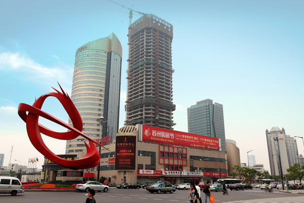 苏州狮山路金狮大厦LED广告报价