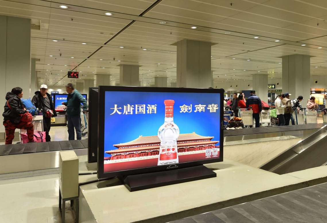 北京首都国际机场T1国内到达横式刷